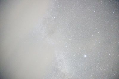 Looking straight up at the Milky Way from Franzenshöhe