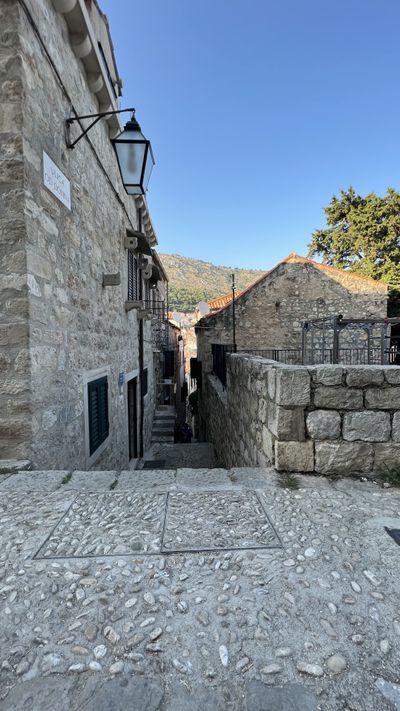 Dubrovnik stone buildings