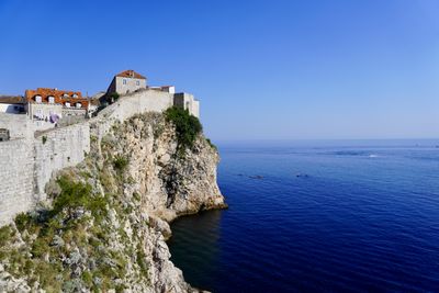 Dubrovnik coastal architecture
