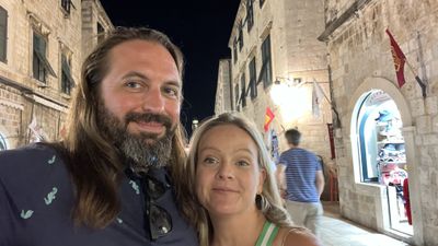 Dubrovnik stone walkways