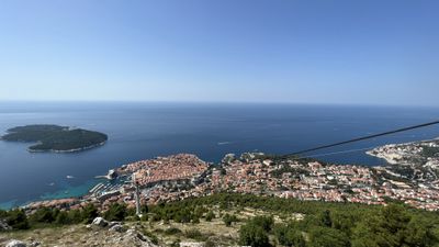 Dubrovnik cityscape from above