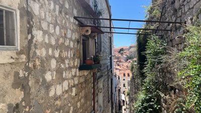 Dubrovnik harbor and boats