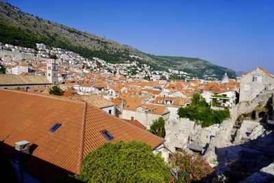 Dubrovnik city gates and walls