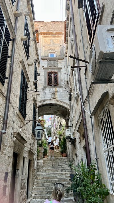 Dubrovnik coastal scenery