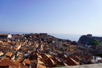 Dubrovnik coastal cliffs