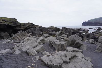 Mountain pass with winding road