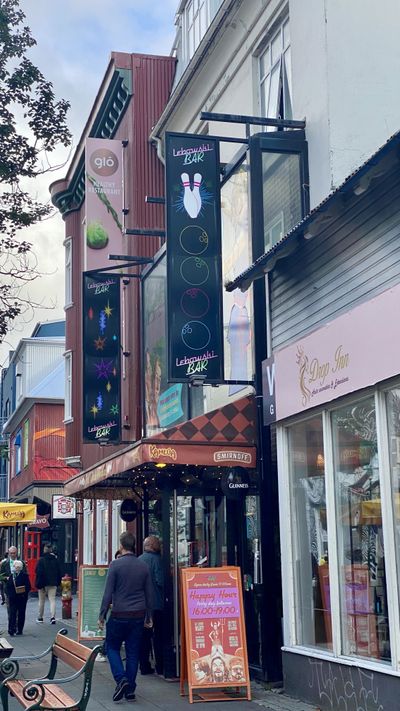 Lava tube cave interior