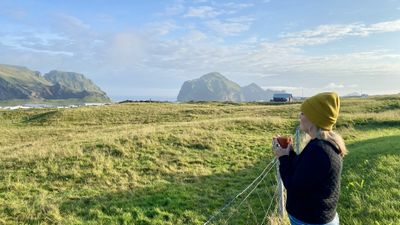 Traditional Icelandic turf church