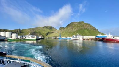 Coastal rock formations
