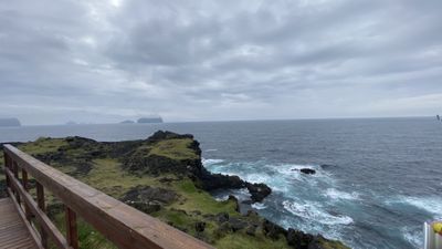 Mountain pass in winter