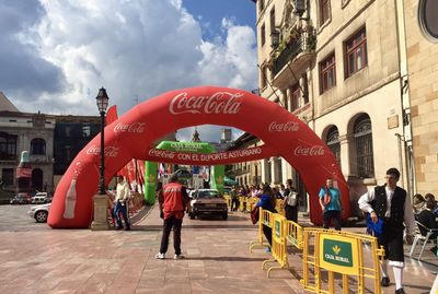 Black rally car rear view