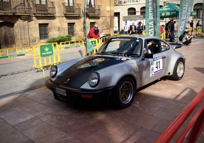 Historic rally car action