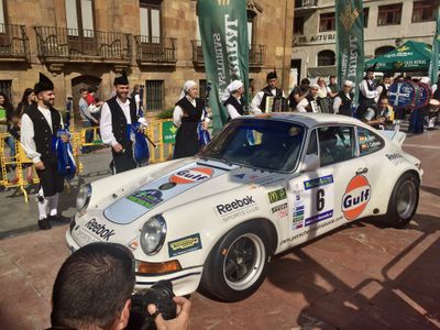 Black rally car grille detail