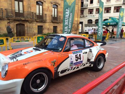 Classic rally car showcase