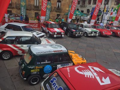 Black rally car seats