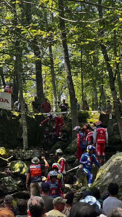 Trials GP action shot